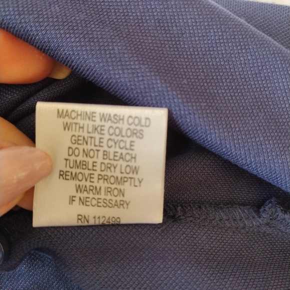 Tailorbyrd Golf Polo Shirt Men M Blue Short‎ Sleeve Casual Sporty Logo Vacations - Picture 8 of 9